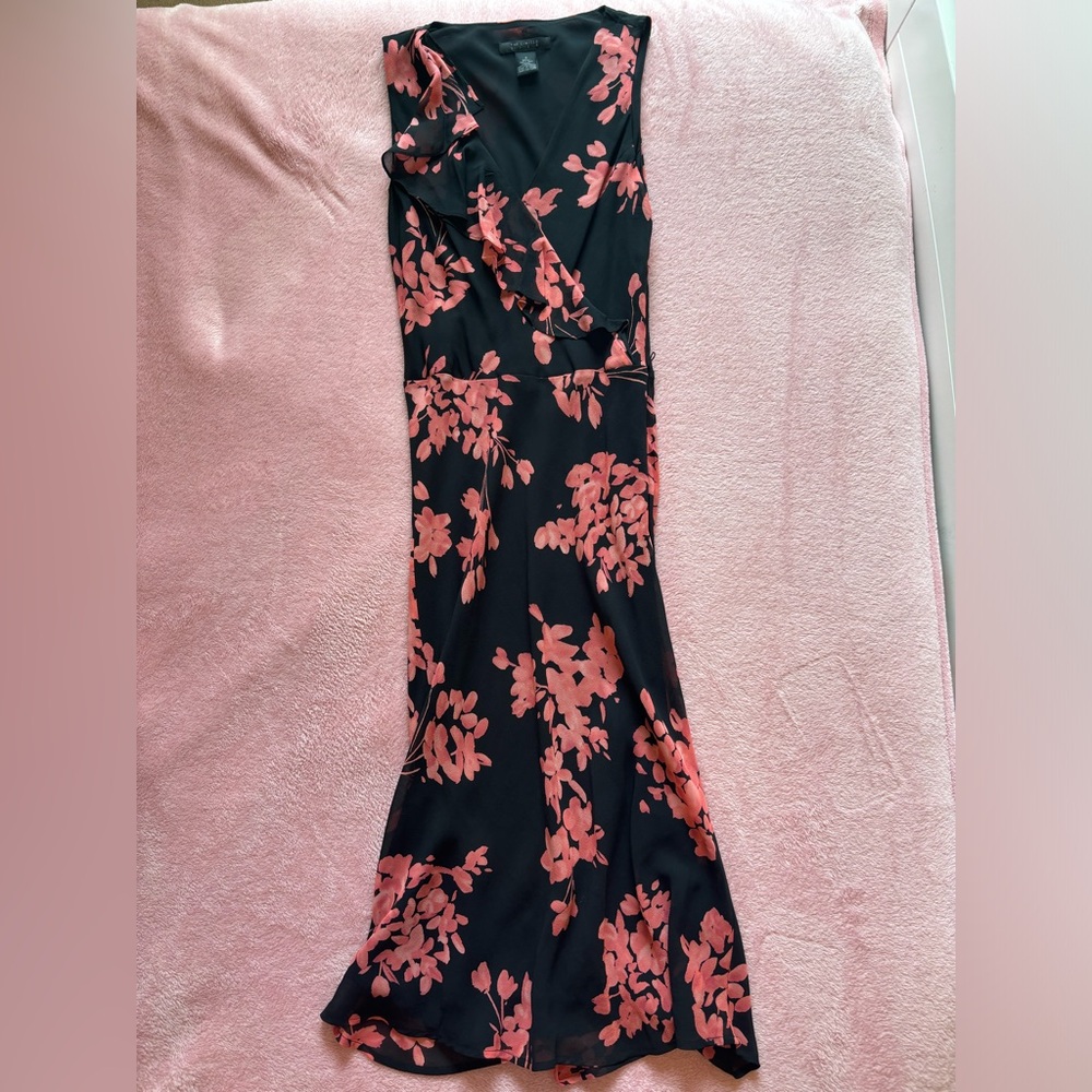 Floral Floor Length Dress Women’s 2